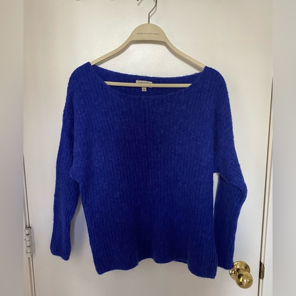 Italian Electric Blue Sweater - Picture 1 of 7
